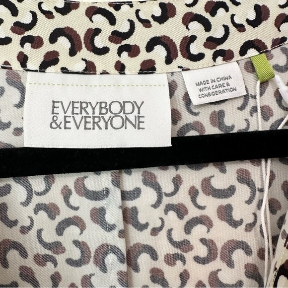 EVERYBODY & Everyone Leopard Print Dress Sz 6/8 NWT - Picture 5 of 9